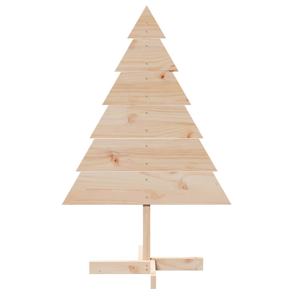 Juletre av tre til pynt 110 cm heltre