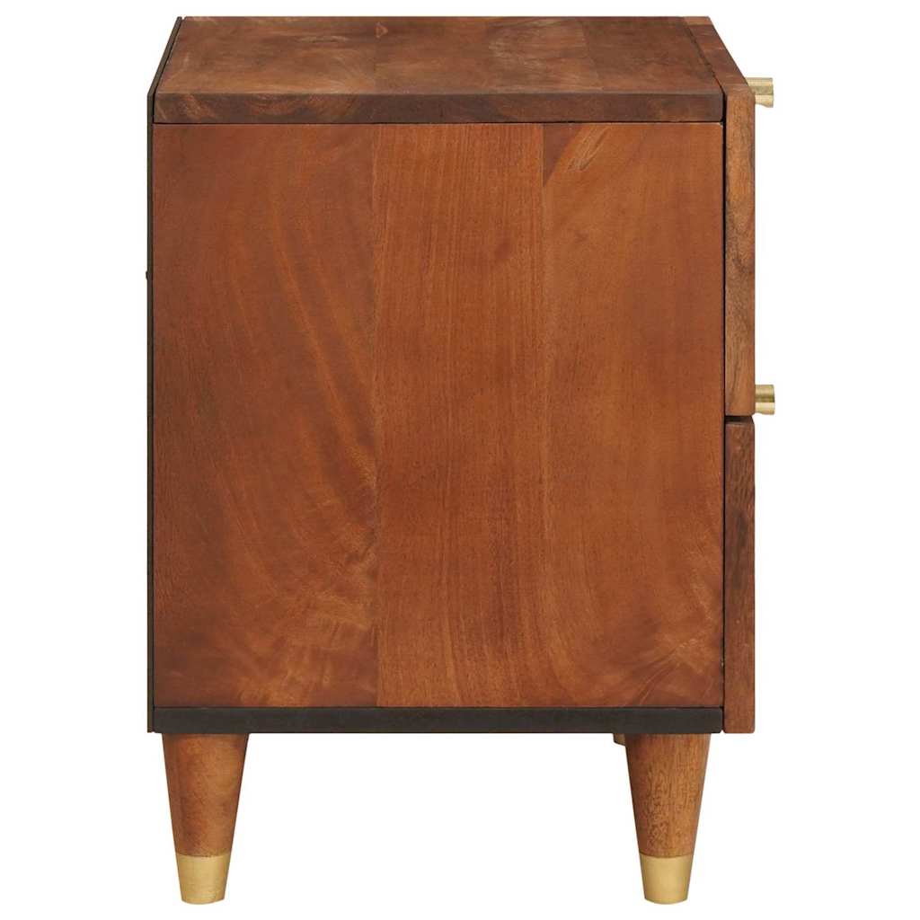 Nattbord 40 x 33.5 x 46 cm Solid mango tre og konstruert tre