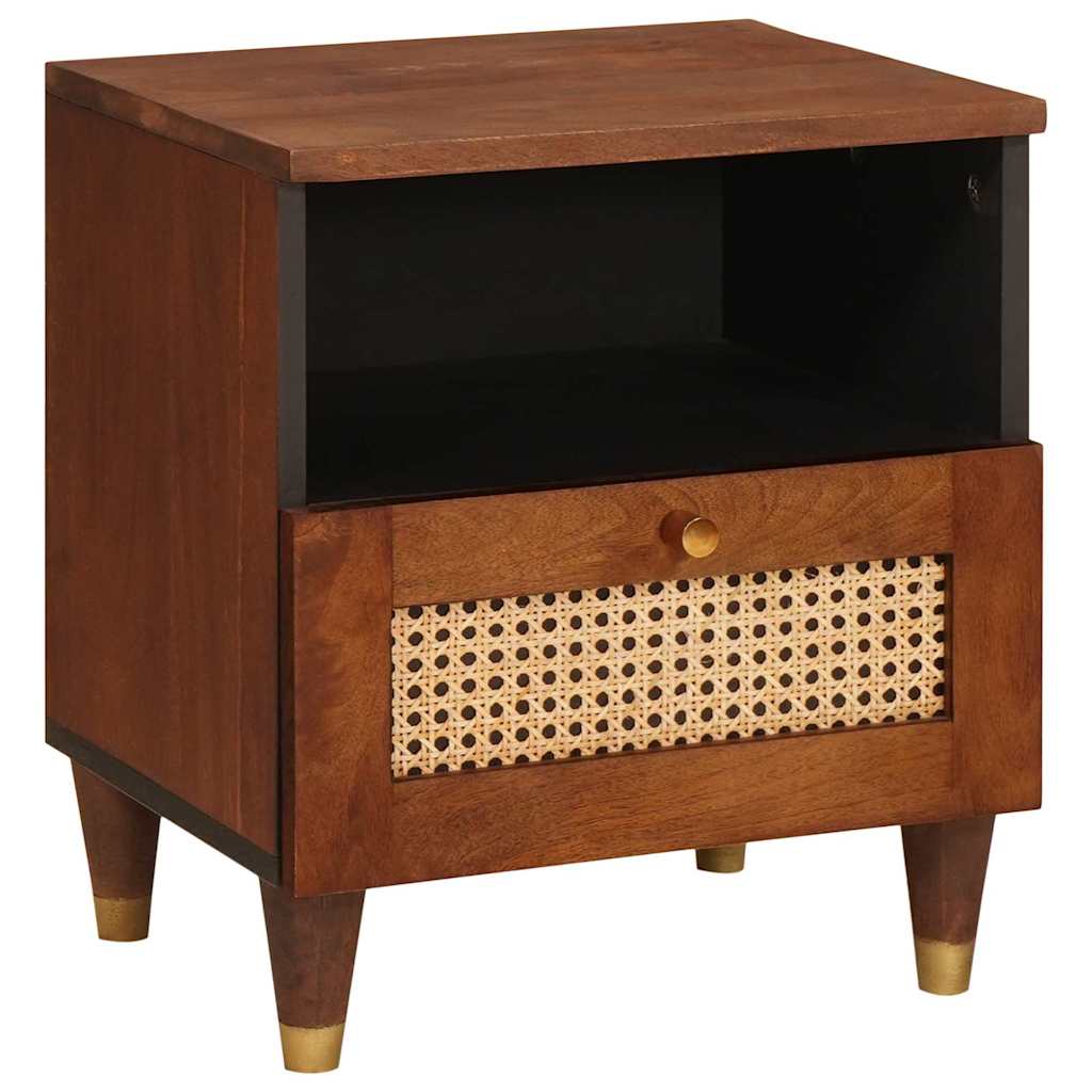Nattbord med skuff 2 pcs 40 x 33 x 46 cm