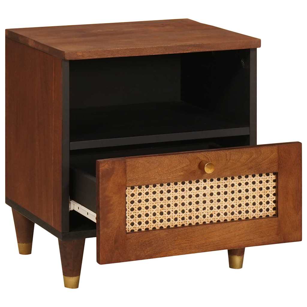 Nattbord med skuff 2 pcs 40 x 33 x 46 cm