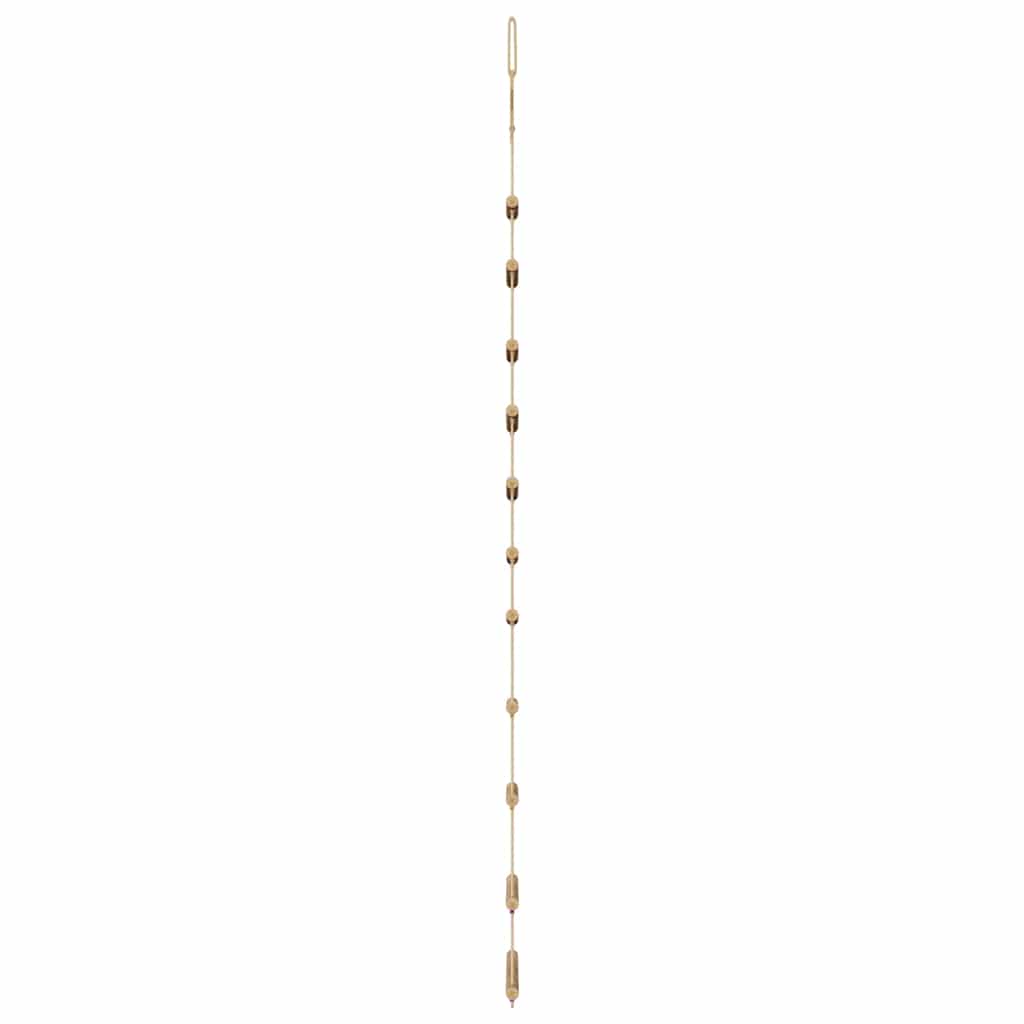 Hengende juletre med toppstjerne 74x150 cm Naturlig gren