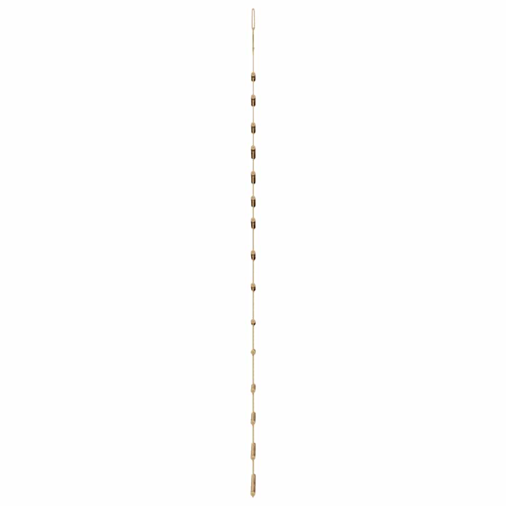 Hengende juletre med toppstjerne 100x210 cm Naturlig gren