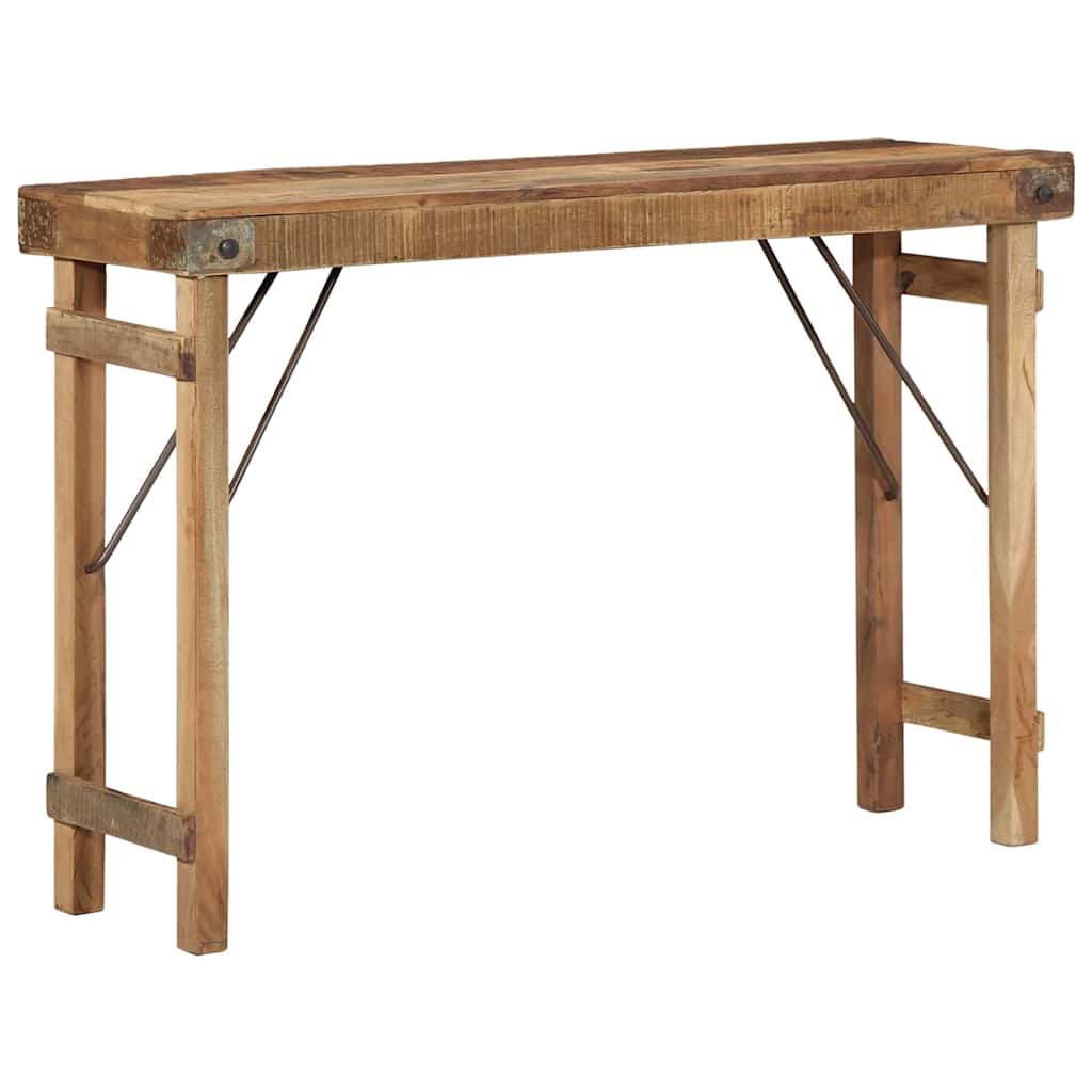 Konsollbord Brun 110 x 35 x 76 cm Massivt gjenvunnet tre