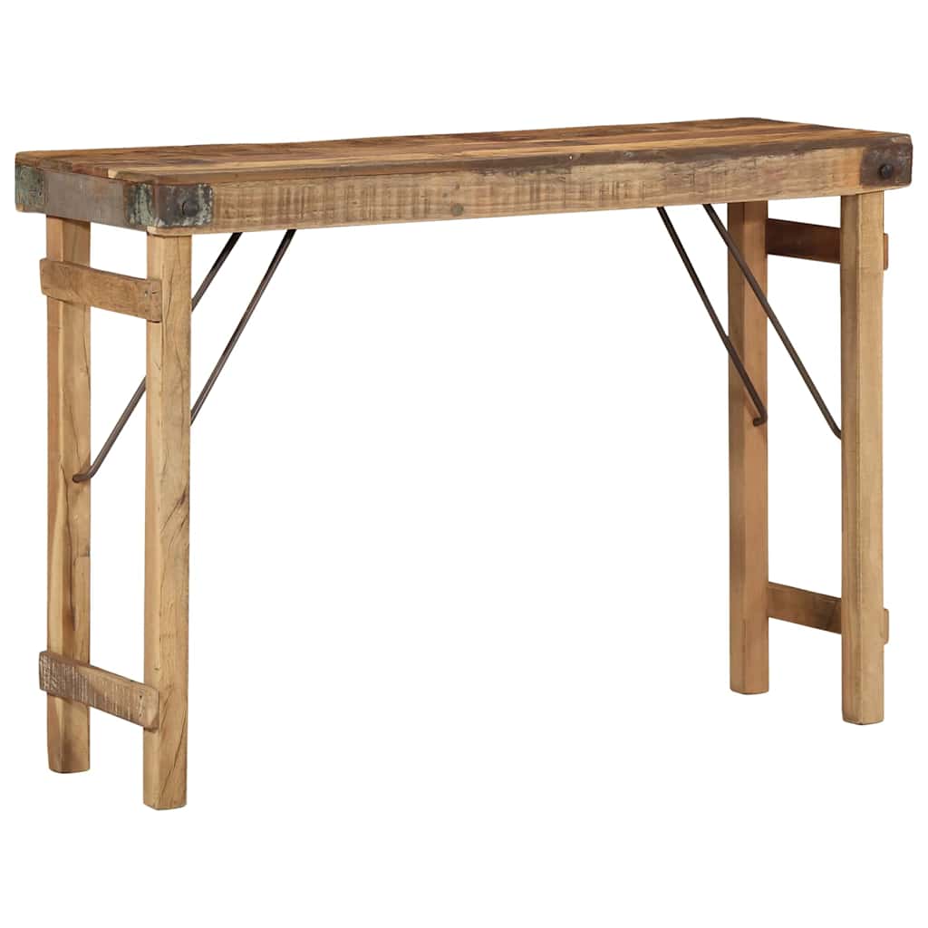 Konsollbord Brun 110 x 35 x 76 cm Massivt gjenvunnet tre