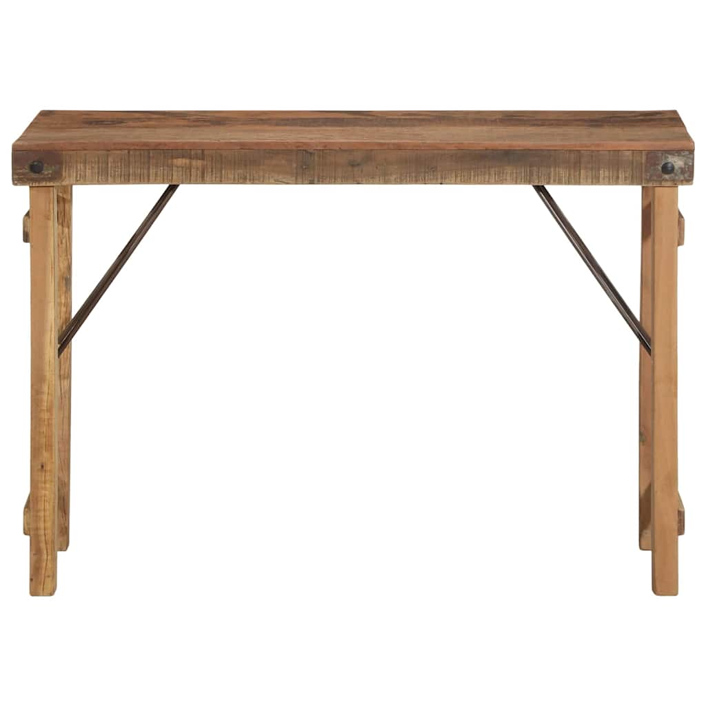 Konsollbord Brun 110 x 35 x 76 cm Massivt gjenvunnet tre