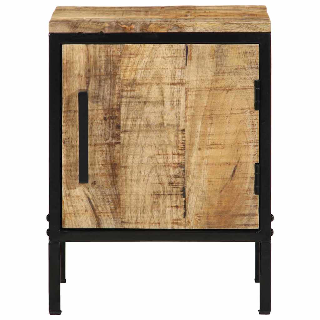 Nattbordskap 2 pcs Brunt og svart 30 x 30 x 40 cm