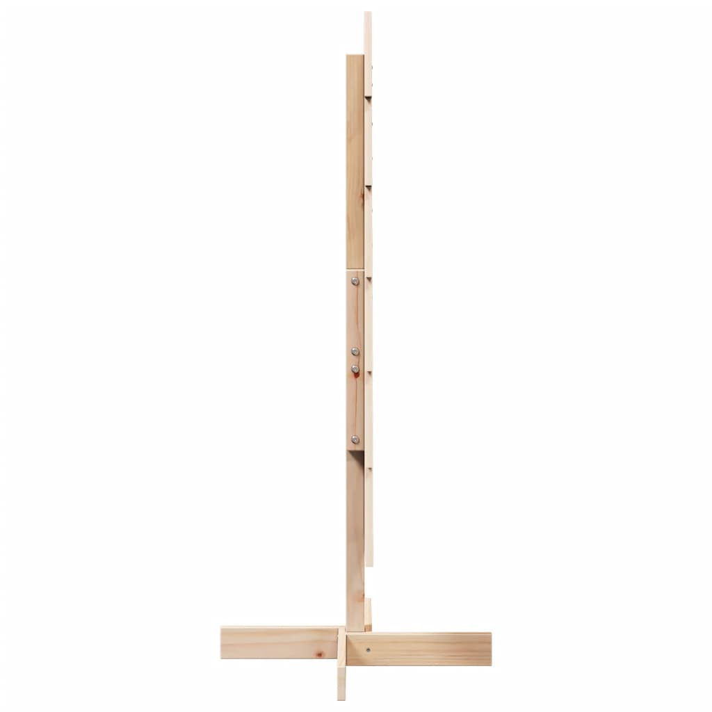Juletre av tre til pynt 120 cm heltre furu