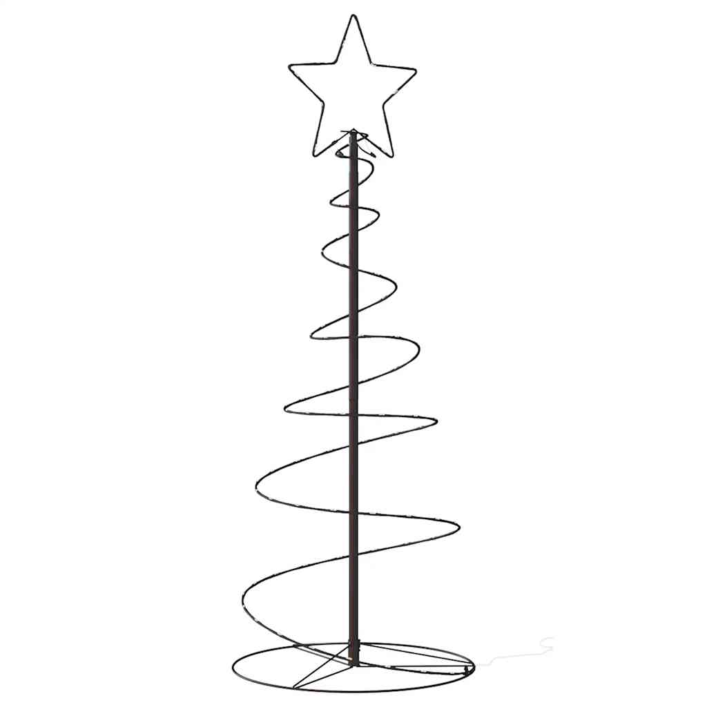 Juletre lyskjegle 80 LED varmhvit 120 cm
