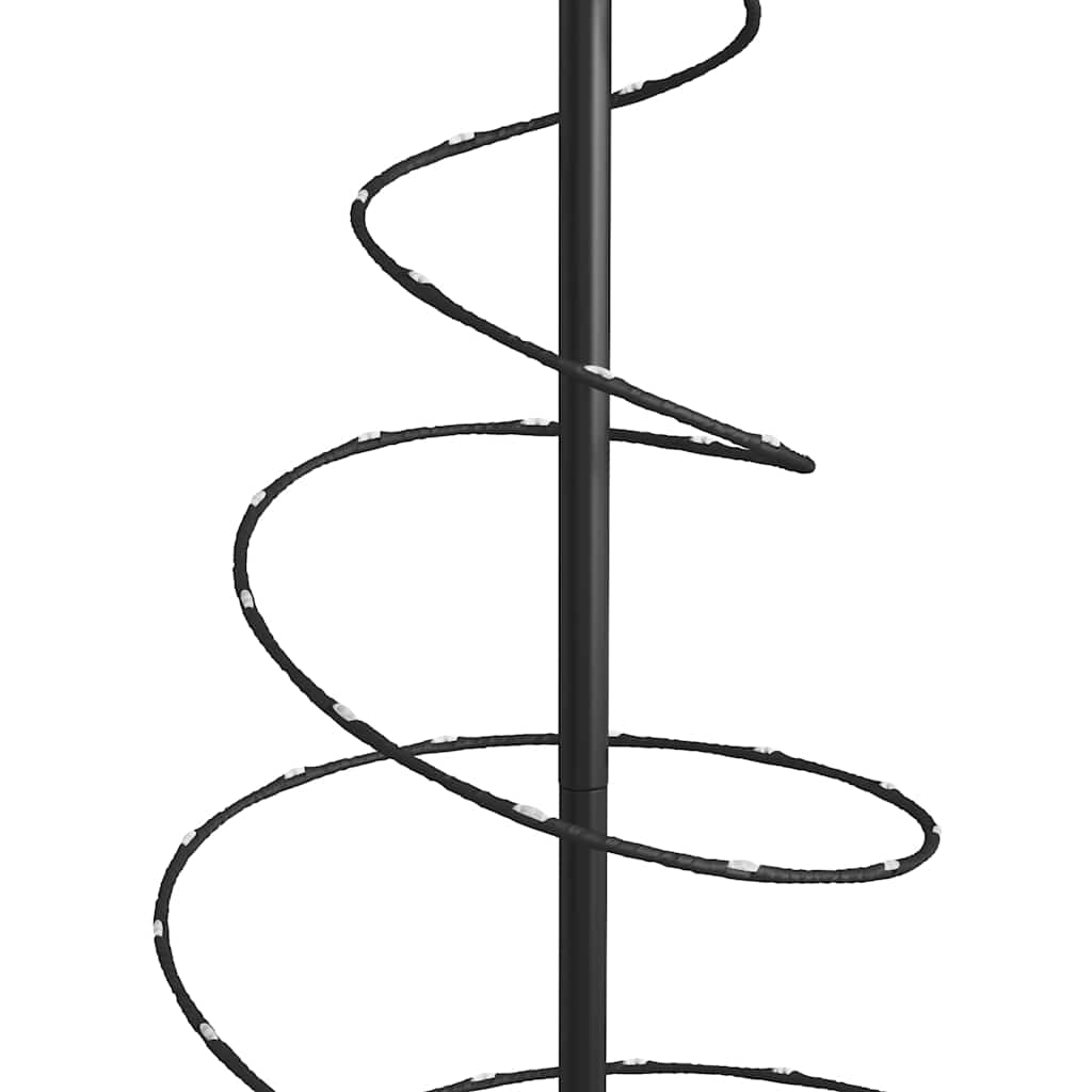 Juletre lyskjegle 80 LED varmhvit 120 cm