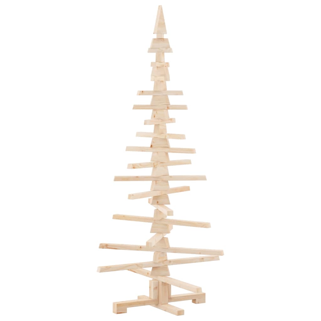 Juletre av tre til pynt 150 cm heltre furu