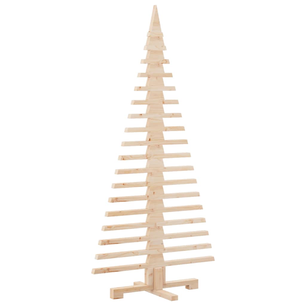 Juletre av tre til pynt 150 cm heltre furu