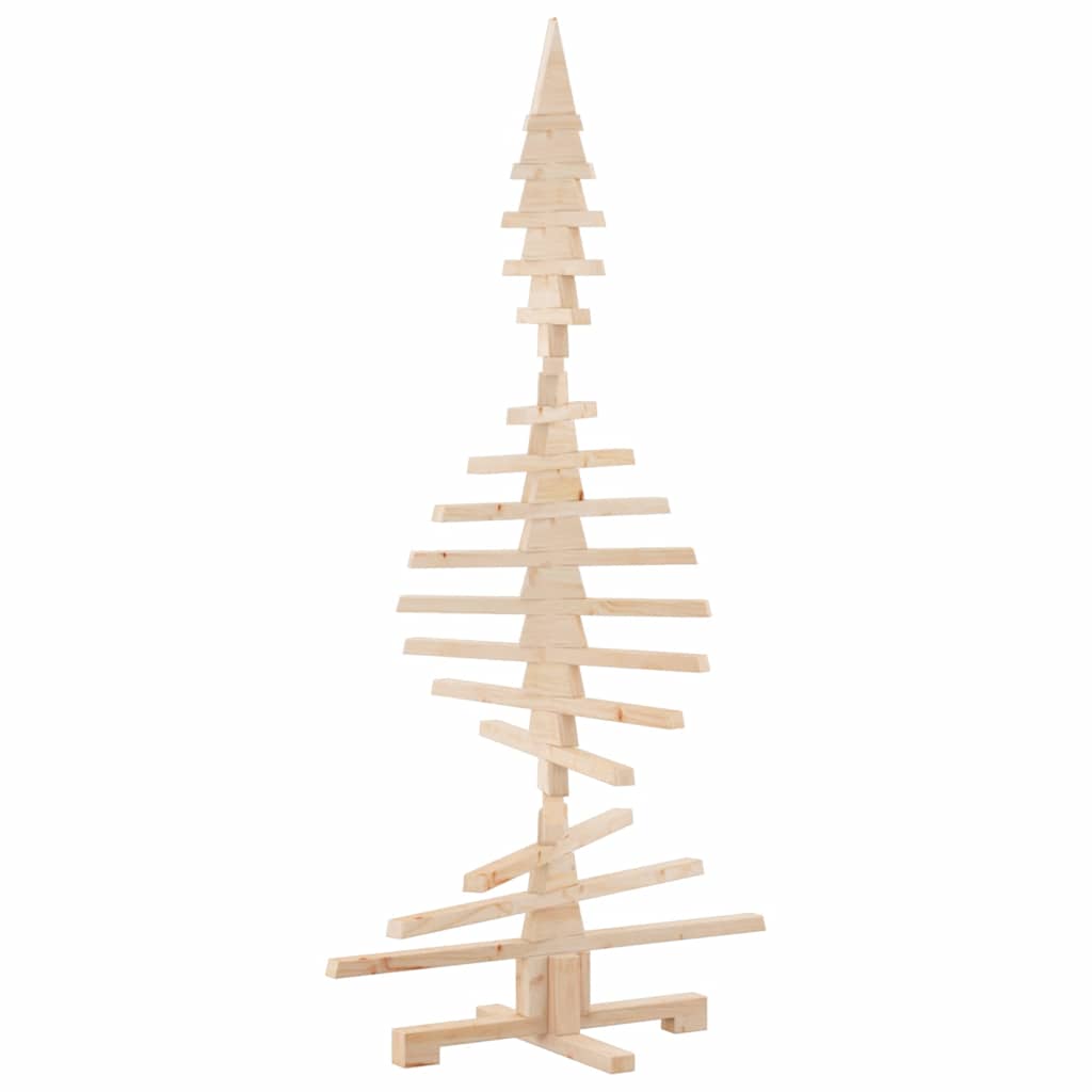 Juletre av tre til pynt 150 cm heltre furu