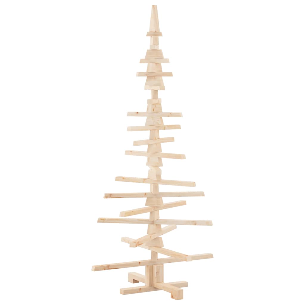 Juletre av tre til pynt 150 cm heltre furu