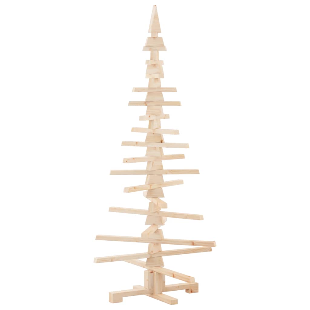 Juletre av tre til pynt 150 cm heltre furu