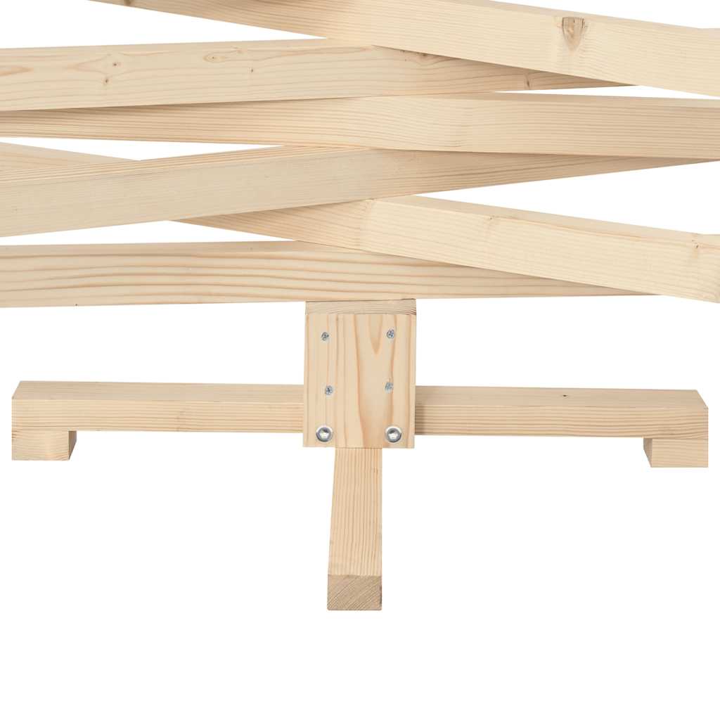 Juletre av tre til pynt 150 cm heltre furu