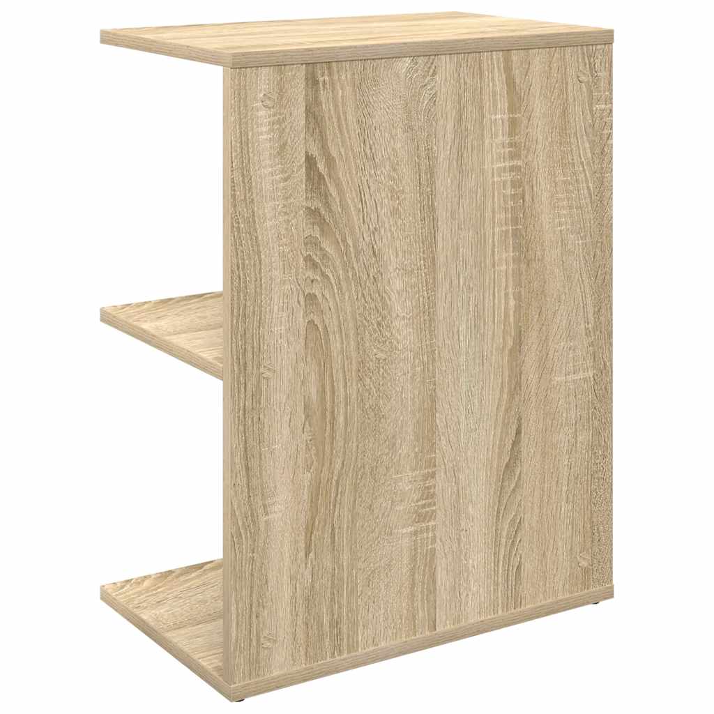 Nattbord sonoma eik 46,5x29x61 cm konstruert tre
