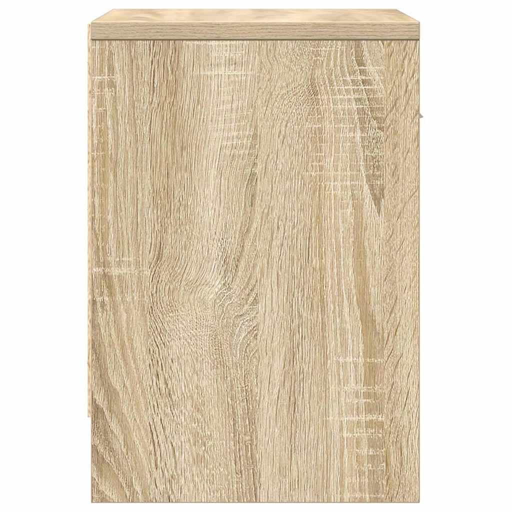 Nattbord med skuff sonoma eik 39x28x41 cm
