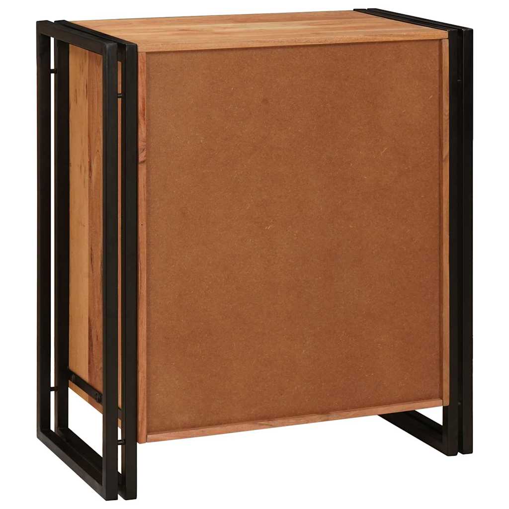 Nattbordskap Brun 38 x 33 x 58 cm heltre akasie