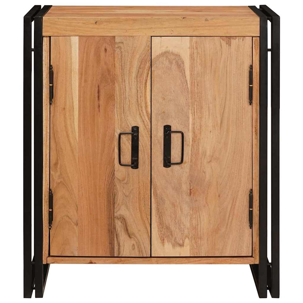 Nattbordskap Brun 38 x 33 x 58 cm heltre akasie