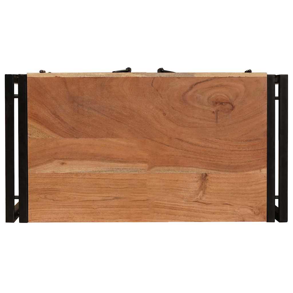 Nattbordskap Brun 38 x 33 x 58 cm heltre akasie