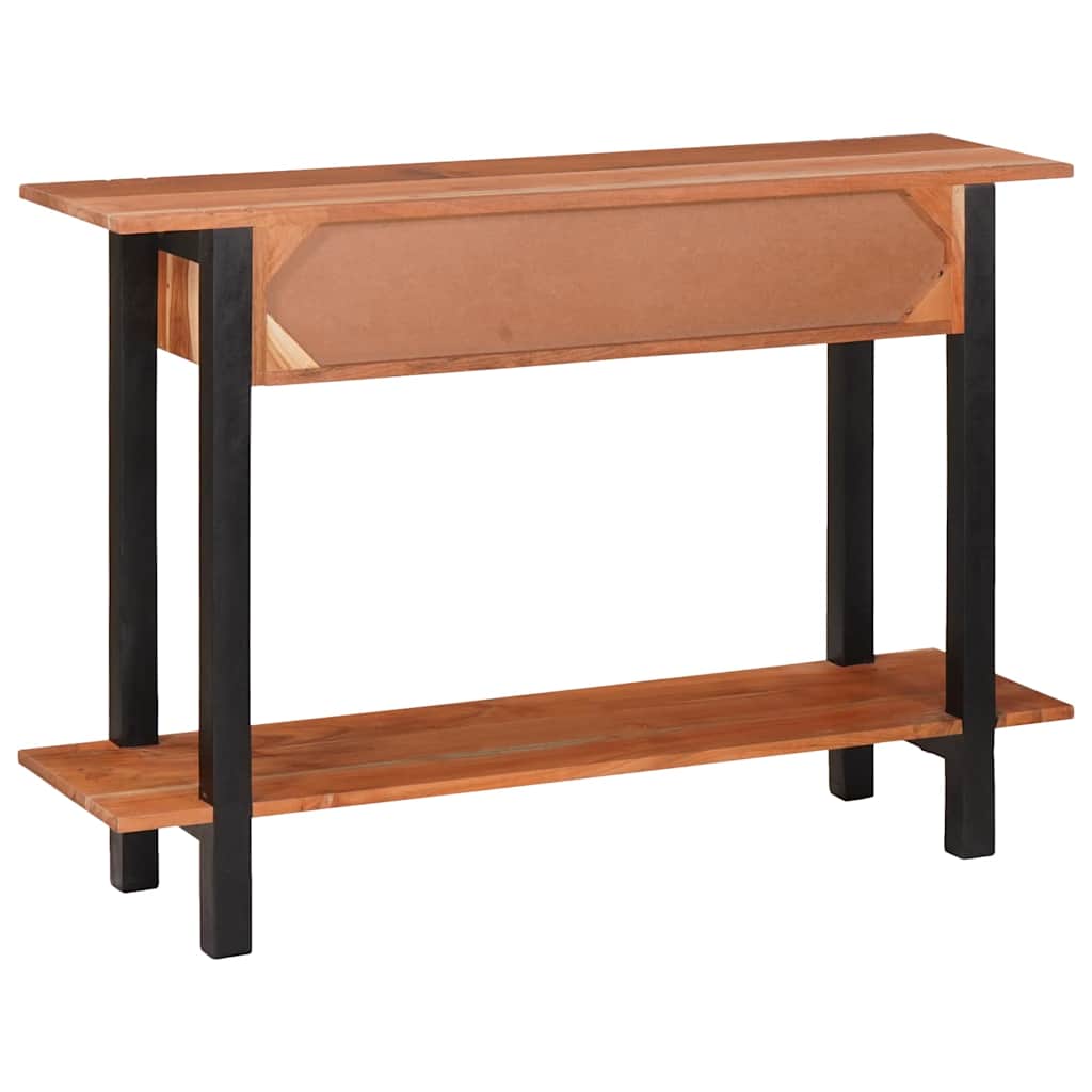 Konsollbord med skuff Brun 110 x 30 x 75 cm heltre akasie
