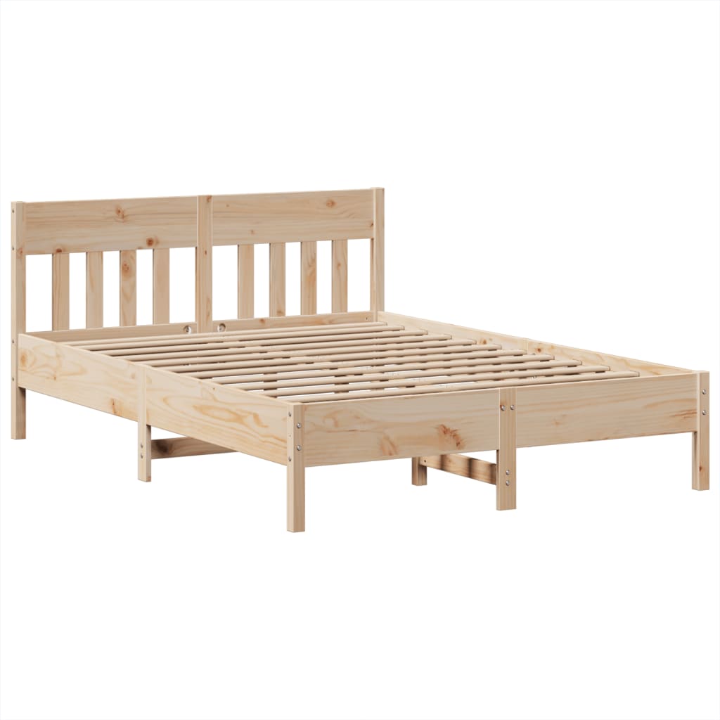 Sengeramme uten madrass 150x200 cm heltre furu