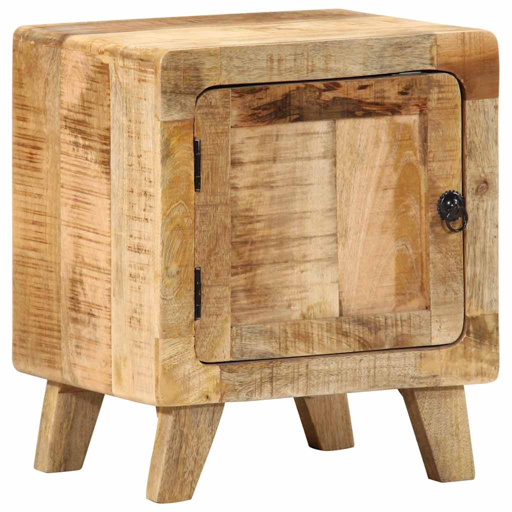 Nattbord 40x32x46 cm grovt heltre mangotre