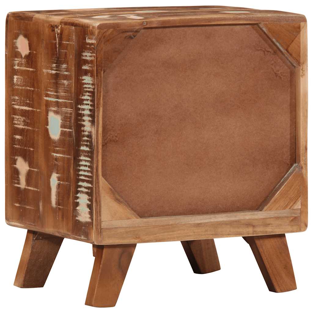 Nattbord 40x32x46 cm gjenvunnet heltre