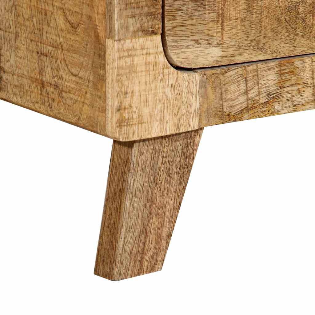 Nattbord 40x32x46 cm grovt heltre mangotre