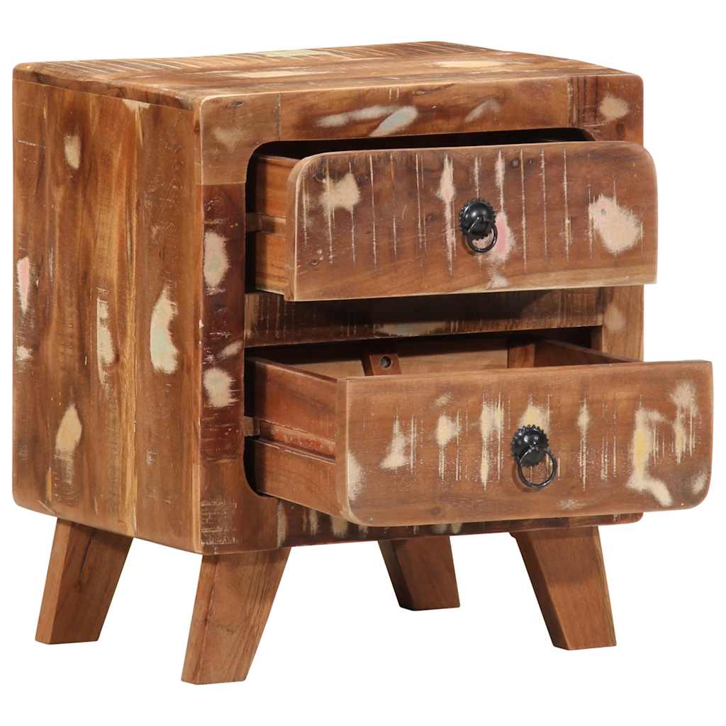 Nattbord 40x32x46 cm gjenvunnet heltre