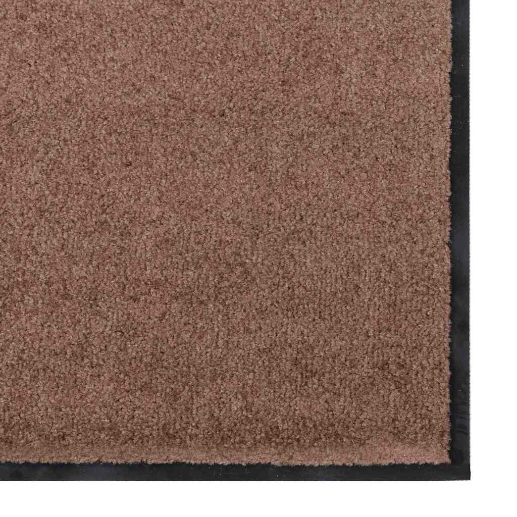 Dørmatte Brun og svart 120 x 300 cm Polypropylen og vinyl