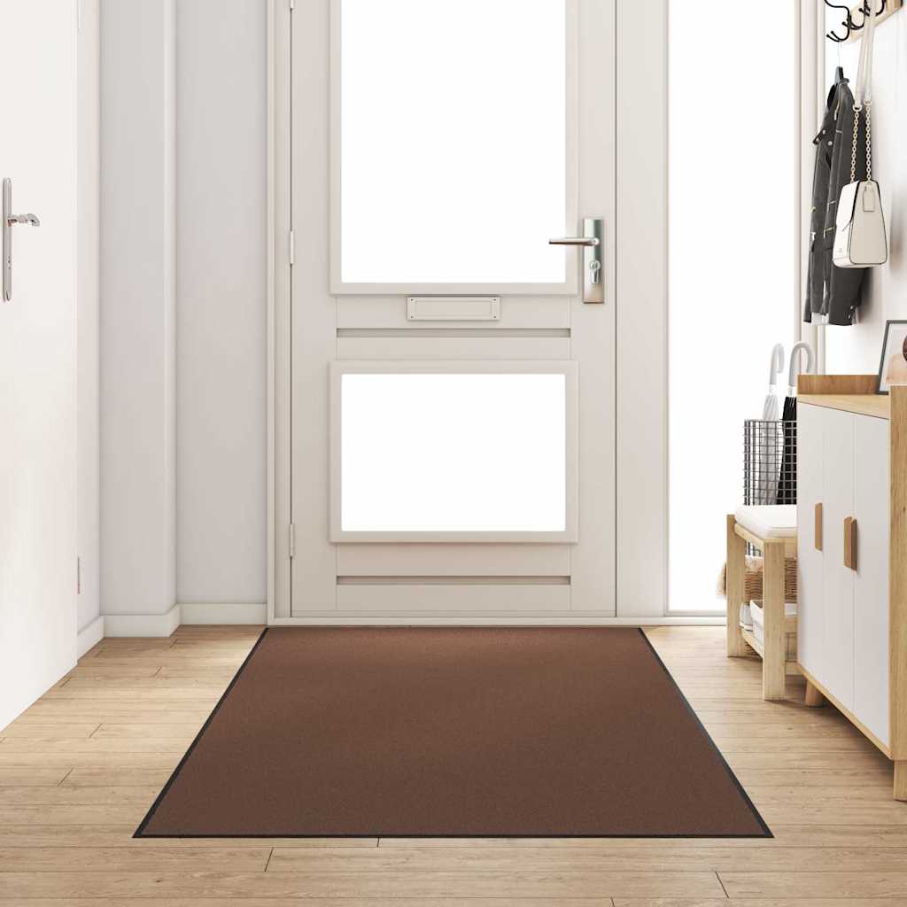 Dørmatte Brun og svart 120 x 300 cm Polypropylen og vinyl