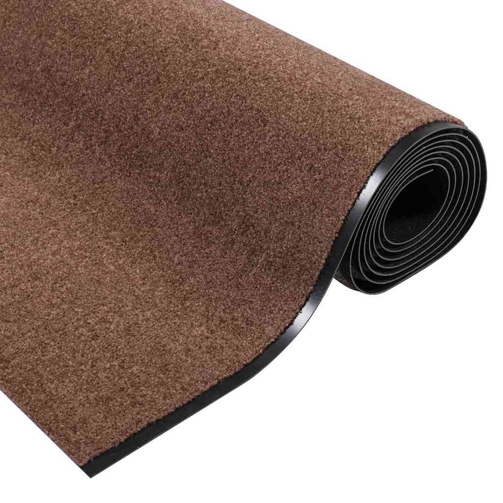Dørmatte Brun og svart 120 x 350 cm Polypropylen og vinyl