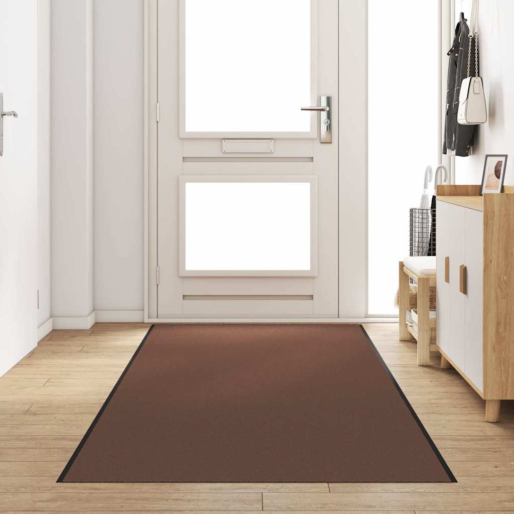 Dørmatte Brun og svart 120 x 350 cm Polypropylen og vinyl