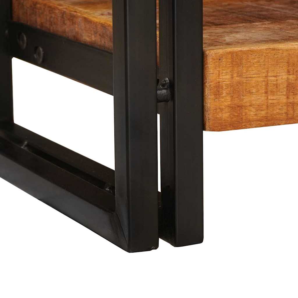 Konsollbord Brun 90 x 33 x 75 cm Heltre grovt mangotre