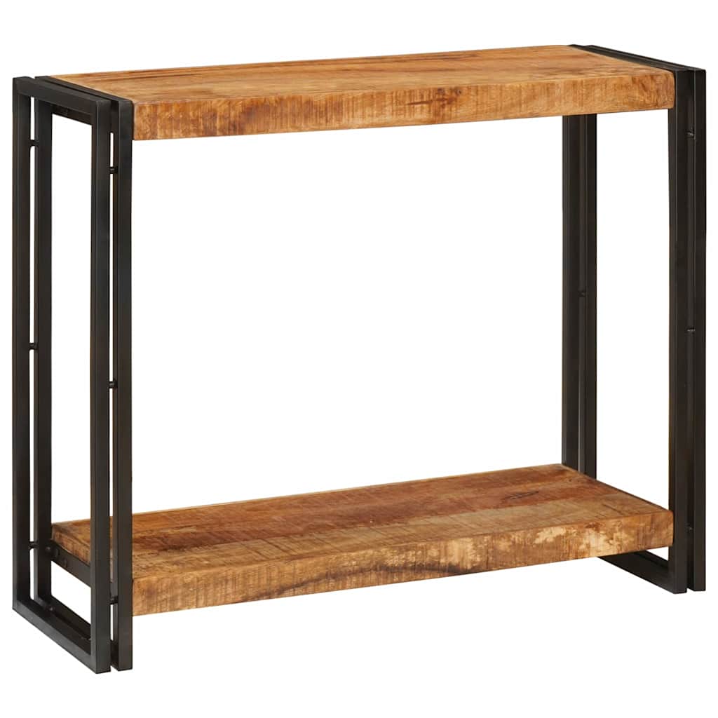 Konsollbord Brun 90 x 33 x 75 cm Heltre grovt mangotre