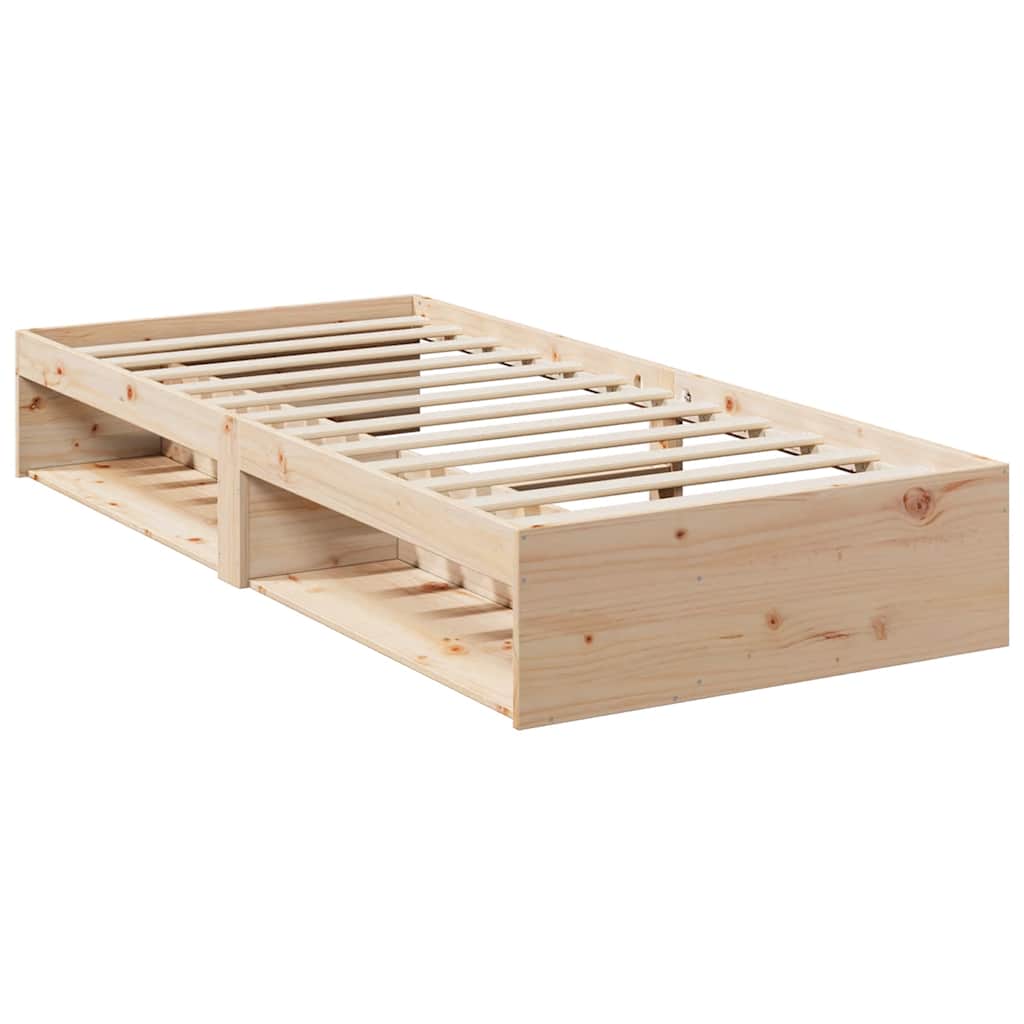 Dagseng med madrass 90x190 cm heltre furu
