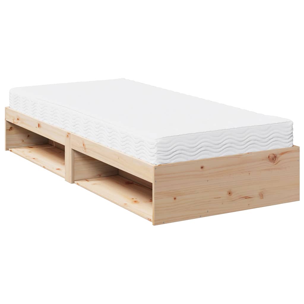 Dagseng med madrass 90x190 cm heltre furu