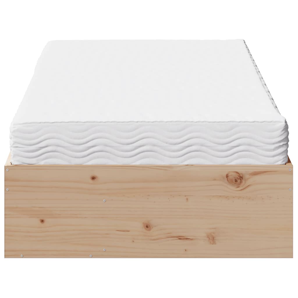 Dagseng med madrass 90x190 cm heltre furu