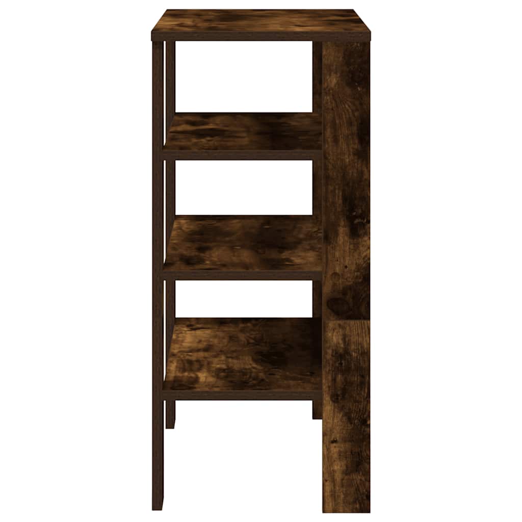Skohylle røkt eik 61x32x70 cm konstruert tre