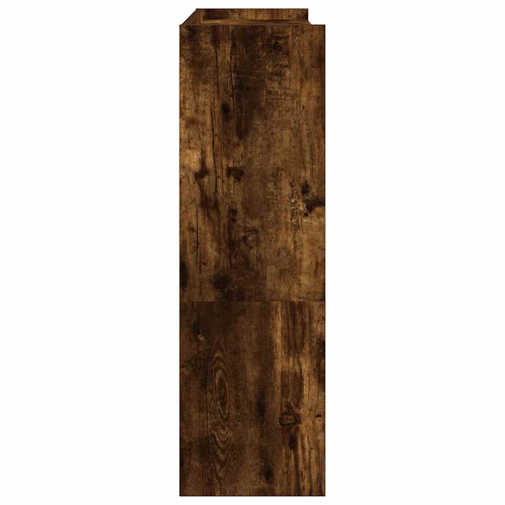 Skohylle røkt eik 80x25x81 cm konstruert tre