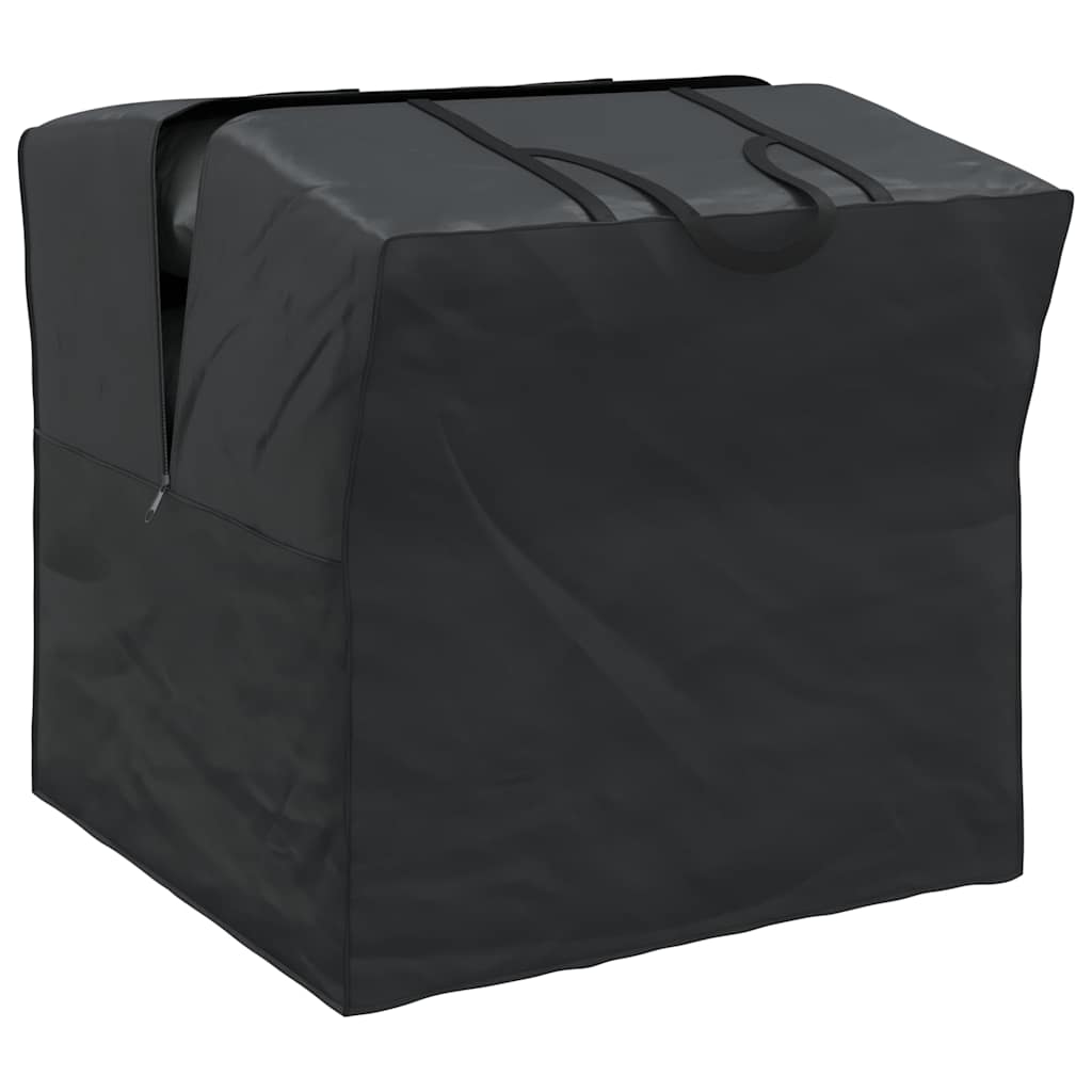 Utendørs lagringsbag Svart 90 x 90 x 90 cm 600D stoff