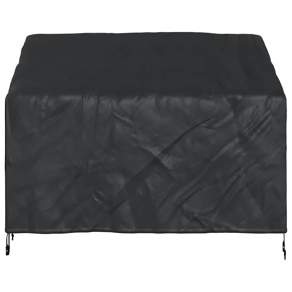 Hagebenkdeksel Svart 134 x 70 x 65 / 94 cm 600D stoff