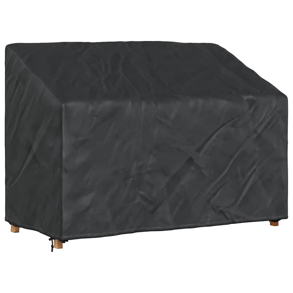Hagebenkdeksel Svart 134 x 70 x 65 / 94 cm 600D stoff