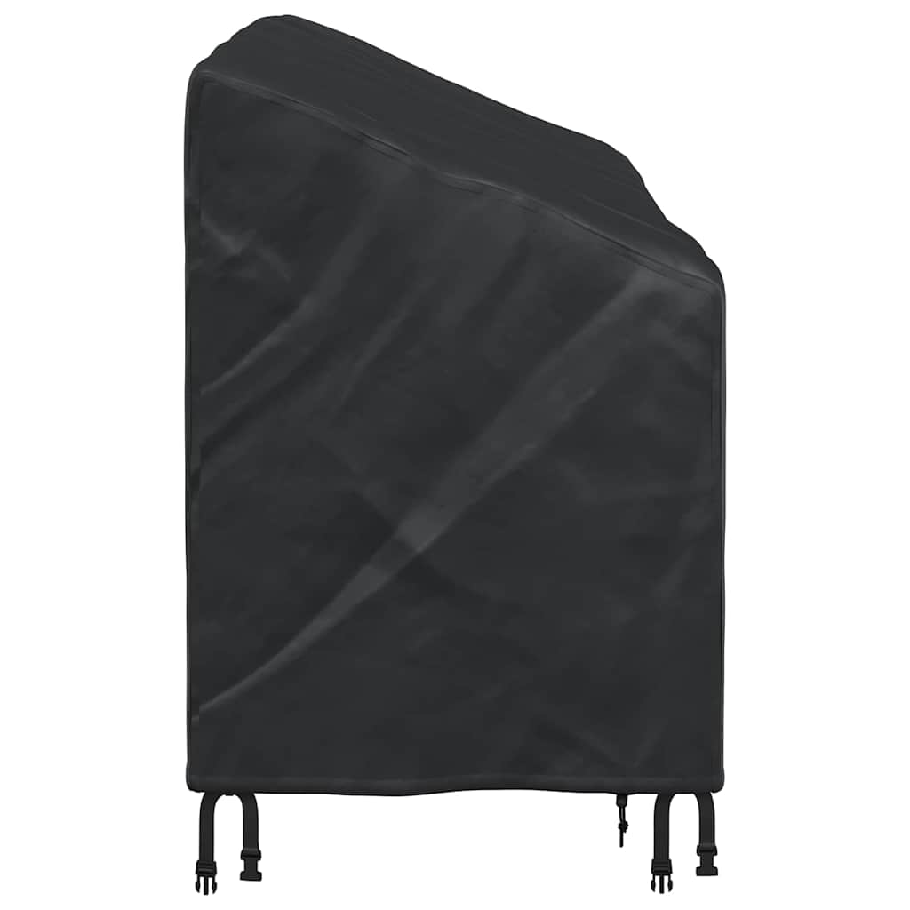 Hagebenkdeksel Svart 165 x 70 x 65 / 94 cm 210D stoff