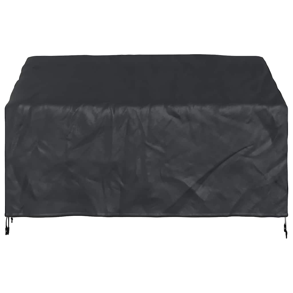 Hagebenkdeksel Svart 165 x 70 x 65 / 94 cm 600D stoff
