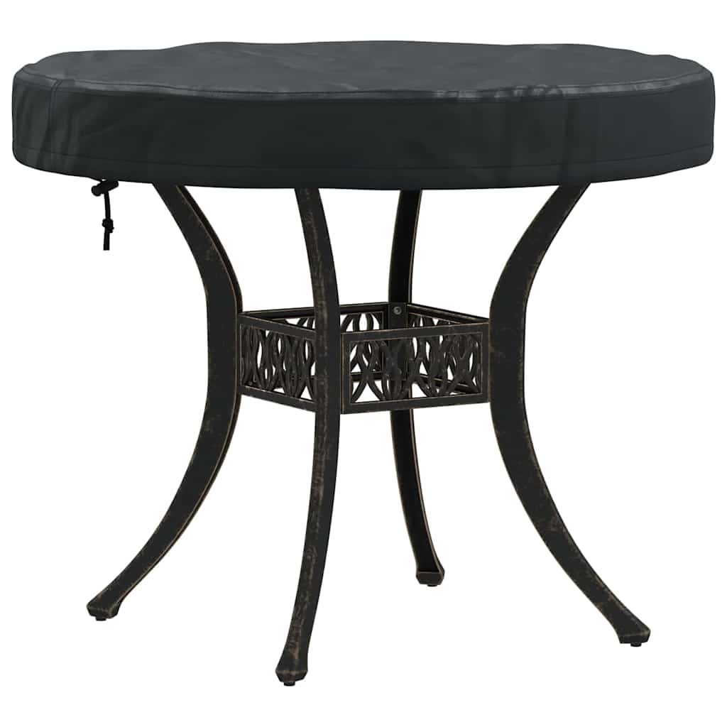 Utendørs Bordtrekk Svart 72 x 72 x 10 cm 420D stoff