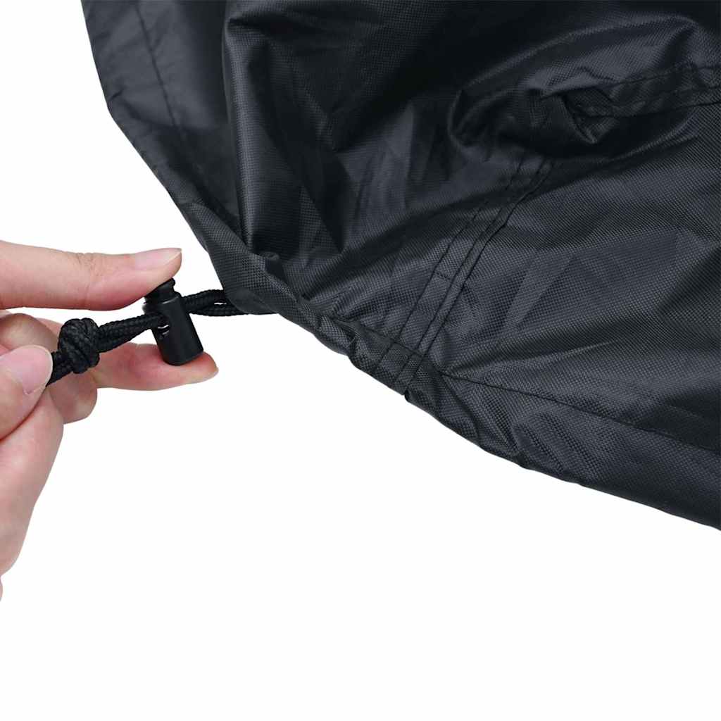 Utendørs Bordtrekk Svart 72 x 72 x 10 cm 600D stoff