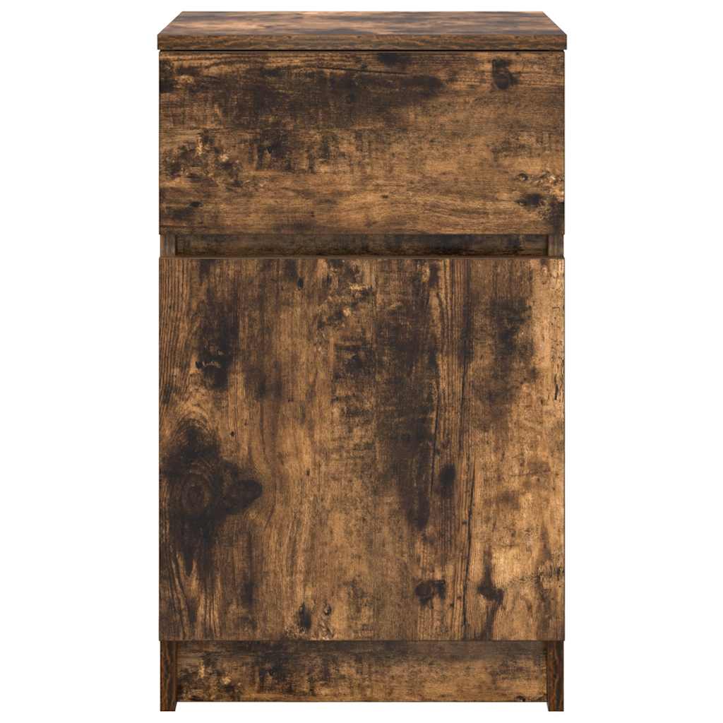 Nattbord sonoma eik 39x35x65 cm konstruert tre