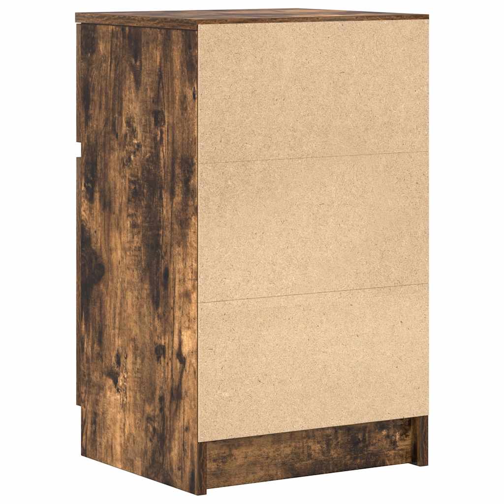 Nattbord sonoma eik 39x35x65 cm konstruert tre